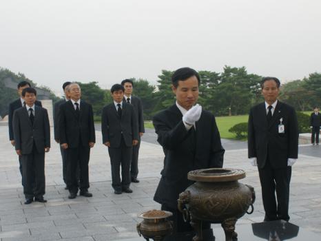 제22대 우무석차장님 정식참배 이미지