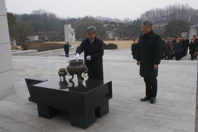 2015.2.10.통일정책지도자과정 입교생 60명 참배 및 나라사랑교육 이미지
