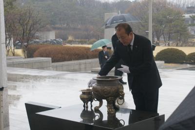 4.19혁명 국민문화제위원회 출범식후 참배 이미지