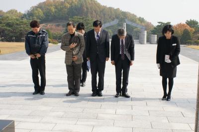 역대 국립4.19민주묘지관리소장 초청 간담회 개최 이미지