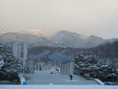 4.19민주묘지 겨울풍경 이미지
