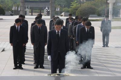 2014.5.15(목) 박락진 광주광역시 광산구부구청장 참배 이미지