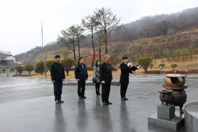 3.4. 국립대전현충원 직원방문 이미지