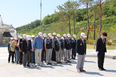 5.20. 대한민국 6·25참전유공자회 대구 남구지회 참배 이미지