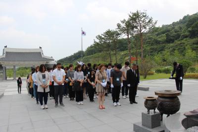 6.13. 경남인재개발원 참배 이미지