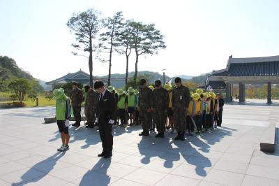 I love korea 호국영웅 체험학교 참배 이미지