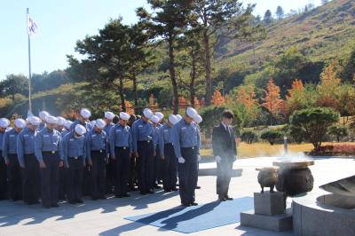 진해기지사령부 신임장병 국립묘지체험활동(11.1) 이미지