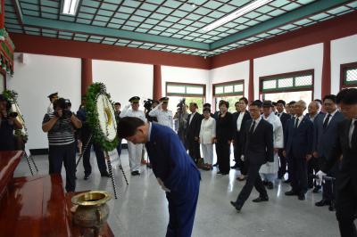 제 73주년 광복절, 권영진대구시장 참배 이미지