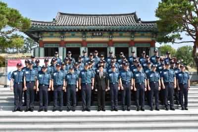 대구지방경찰청 의무경찰교육생 1112기 58명 참배 이미지