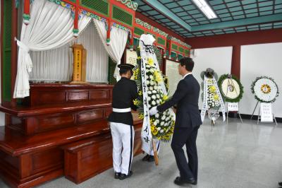 정의당 대구시당 참배 이미지