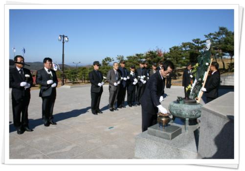 전몰 학도 의용군 추념식 개최 이미지