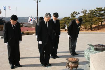 한기엽대구지방보훈청장 순시 이미지