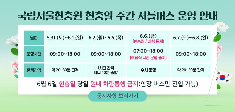국립서울현충원 전경