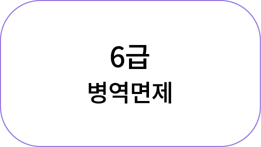 6급 병역면제