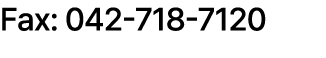 Fax: 042 718 7120
