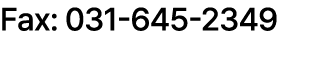 Fax: 031 645 2349