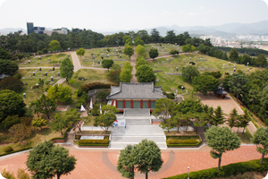 국립묘지 승격, 국립신암선열공원 개원 이미지