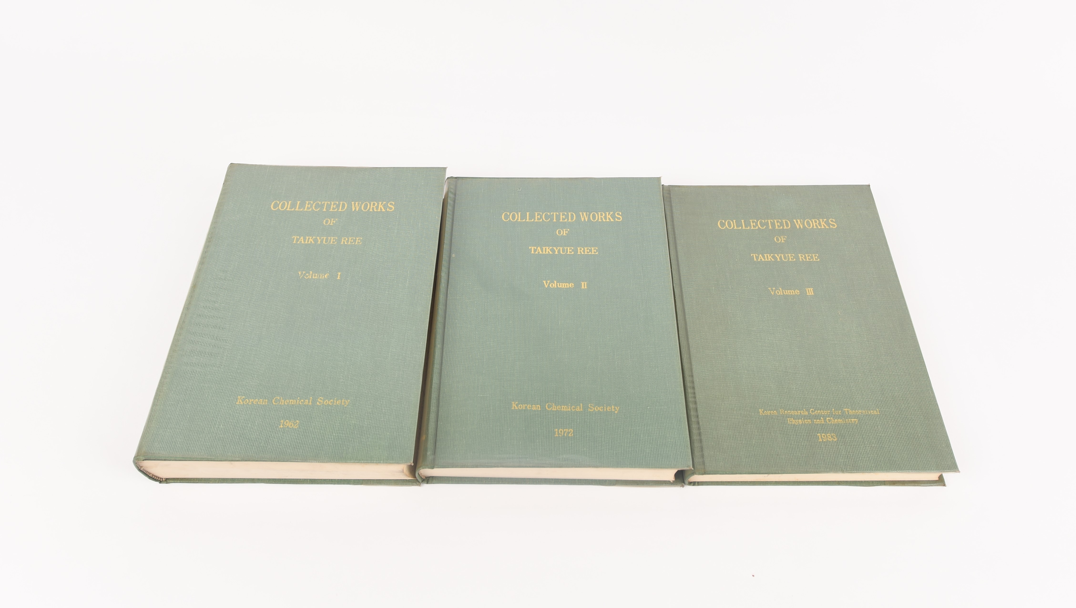 『COLLECTED WORKS OF TAEKYUE REE』, Korean Chemical Society, 1962. - 이미지 썸네일