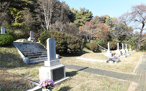 국가유공자 묘역 사진 2